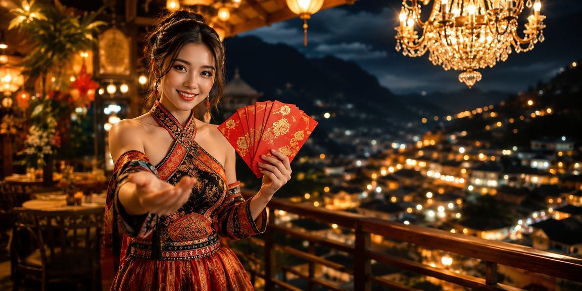 Phong bì đỏ may mắn tại chợ đêm Sapa – ưu đãi đặc biệt từ co4